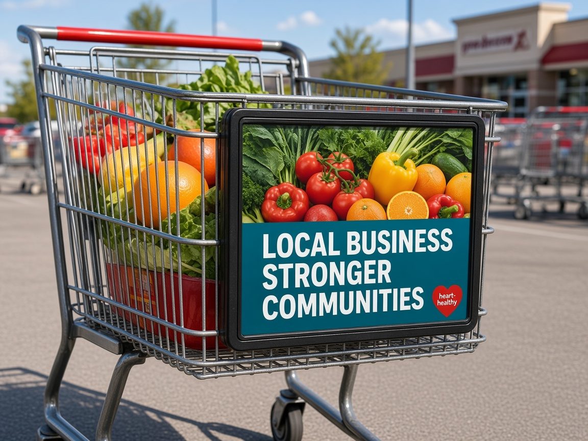 Shopping cart advertising